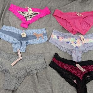 6 Victoria's Secret Pairs of Underwear